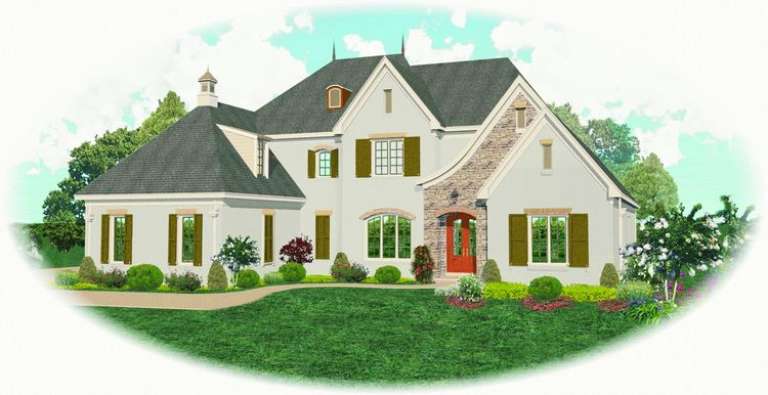 House Plan House Plan #9937 Front Elevation