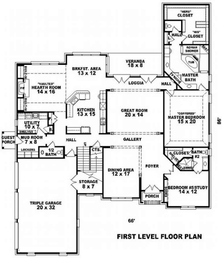 House Plan House Plan #9938 Drawing 1