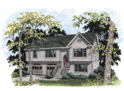 Traditional House Plan #036-00029 Elevation Photo