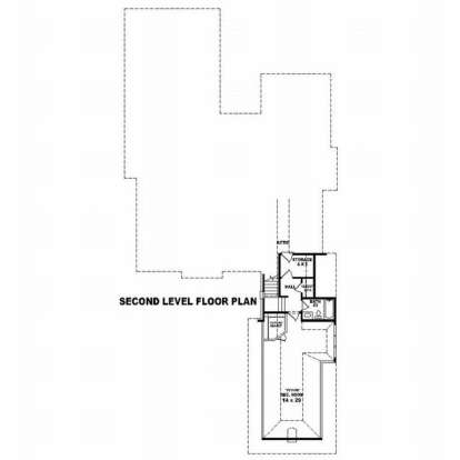 Floorplan 2 for House Plan #053-02072