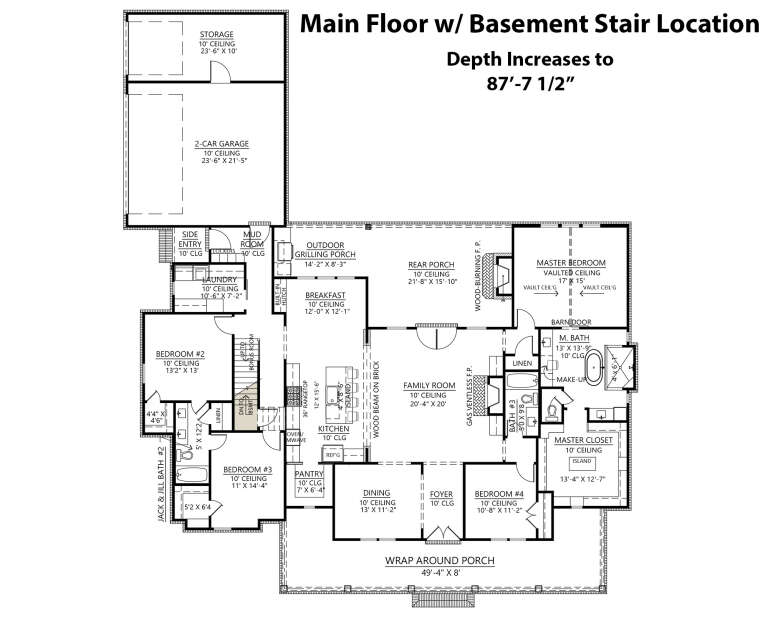 House Plan House Plan #25062 Drawing 3