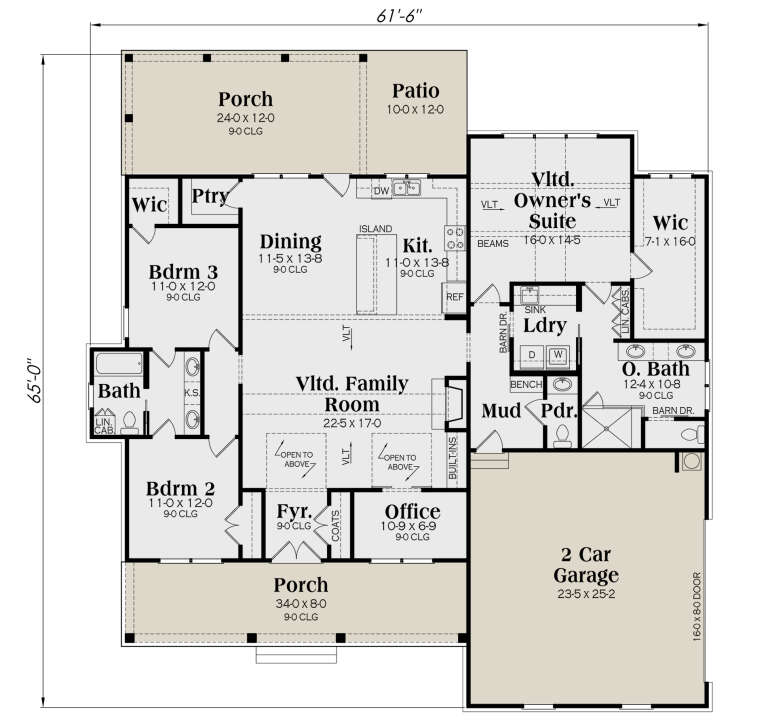 House Plan House Plan #26844 Drawing 1