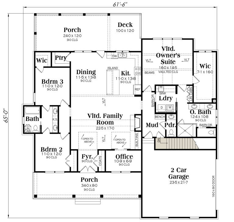 House Plan House Plan #26844 Drawing 2