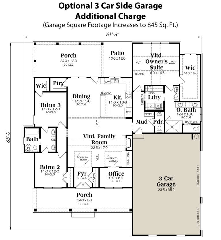 House Plan House Plan #26844 Drawing 3