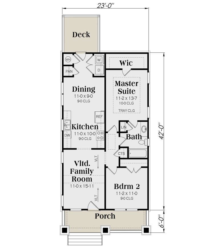 House Plan House Plan #2824 Drawing 1