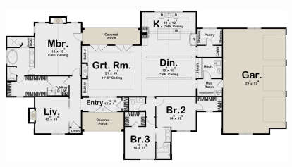 Main Floor for House Plan #963-00779