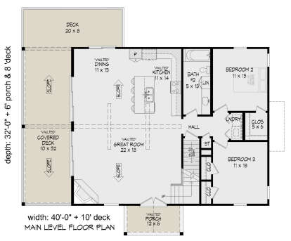 Main Floor  for House Plan #940-00807