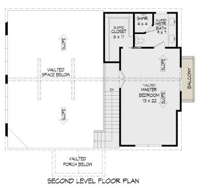 Second Floor for House Plan #940-00807