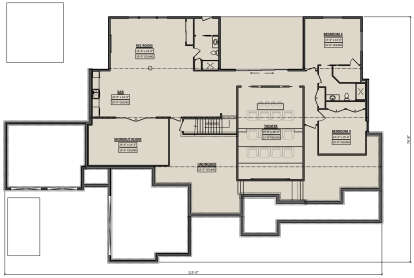 Basement for House Plan #1958-00031