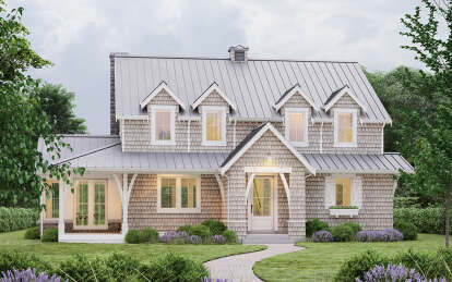 Cottage House Plan #8937-00019 Elevation Photo