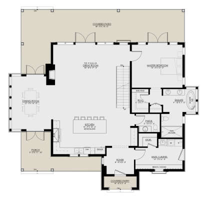 Main Floor  for House Plan #8937-00019