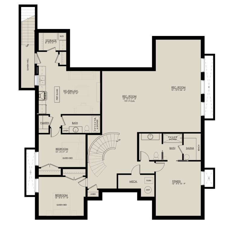 House Plan House Plan #30630 Drawing 3