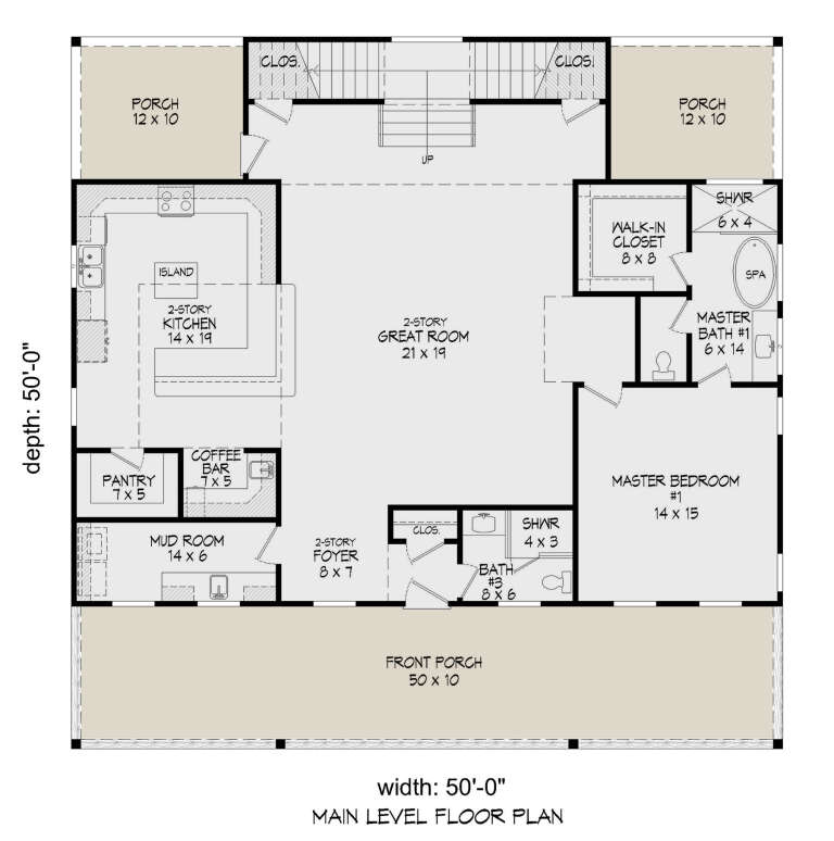 House Plan House Plan #31258 Drawing 1