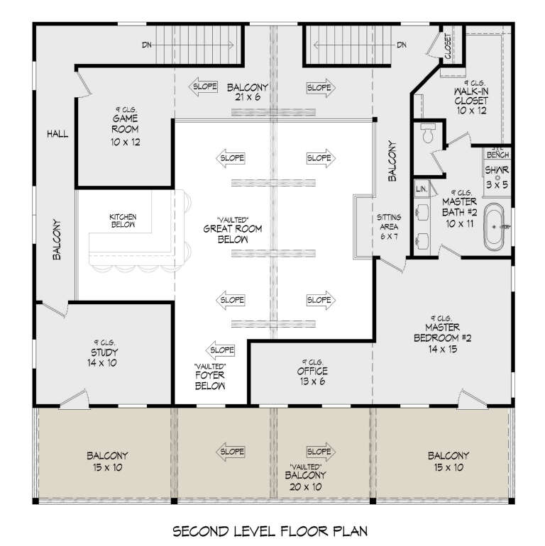House Plan House Plan #31258 Drawing 2