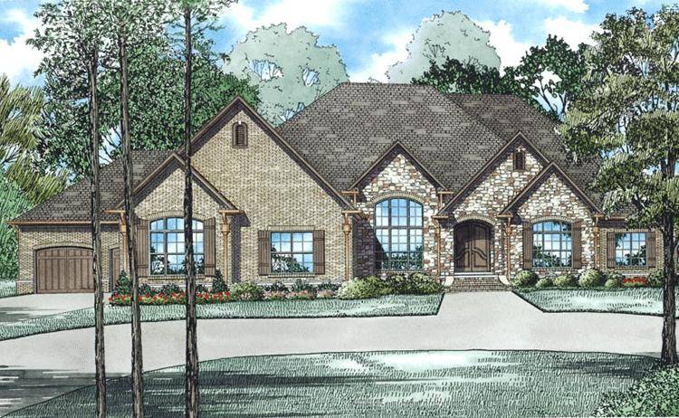 European House Plan 110-00989