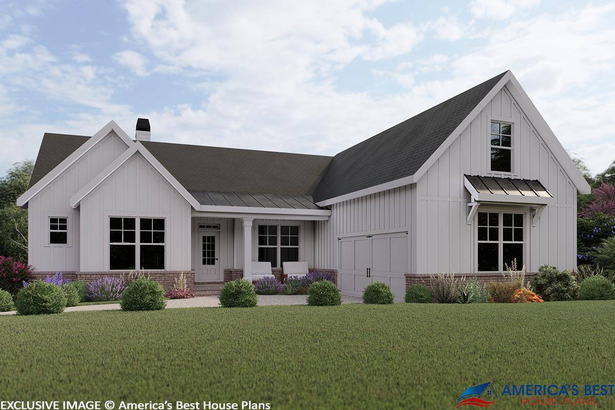 Modern Farmhouse Plan 009-00275