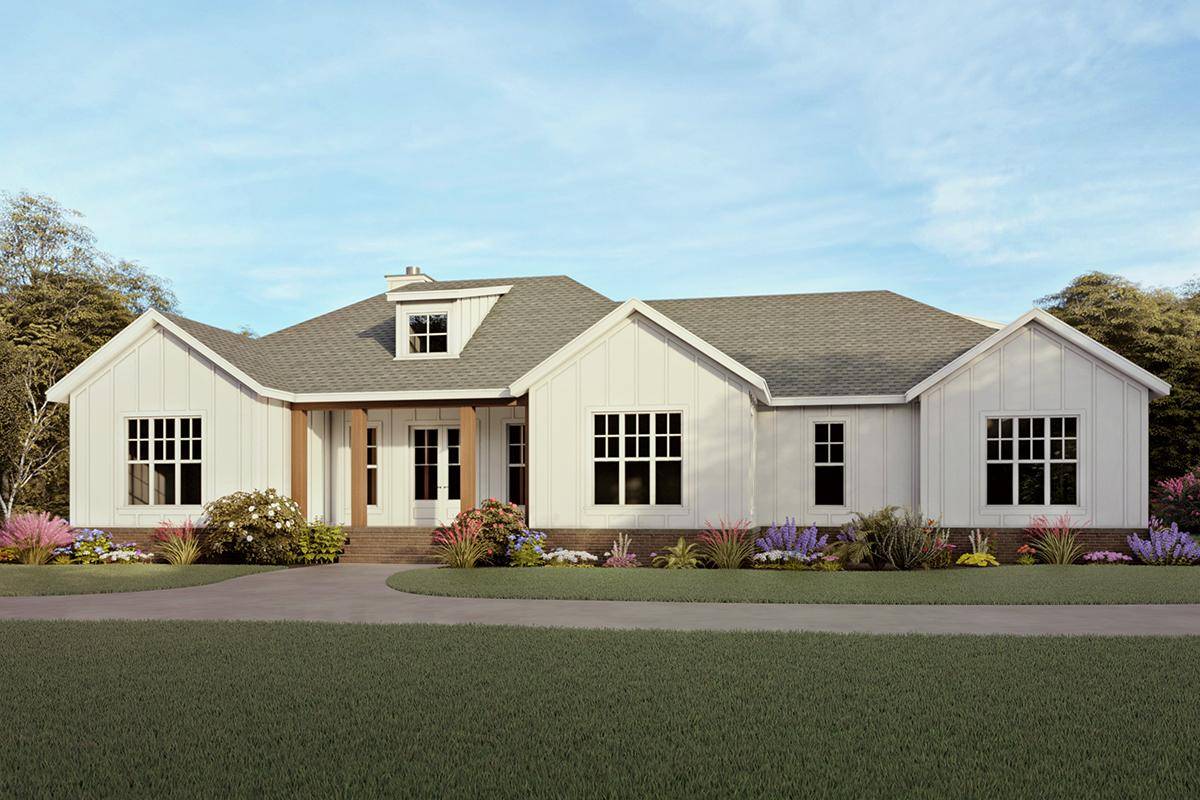 Modern Farmhouse Plan 6819-00035