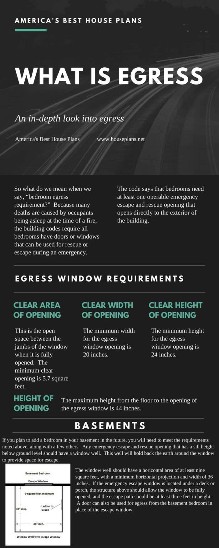 Egress Window Information