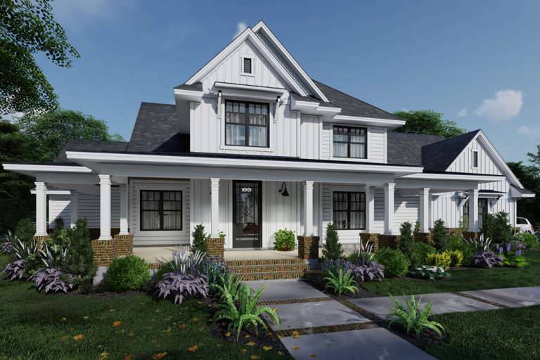 Modern Farmhouse Plan 9401-00106