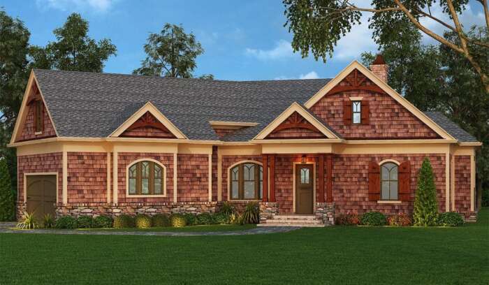 Craftsman House Plan 4195-00019