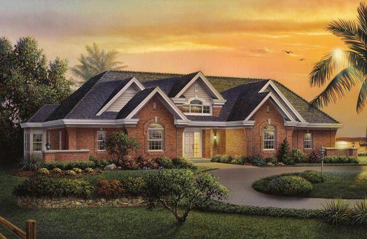 Ranch House Plan 5633-00172