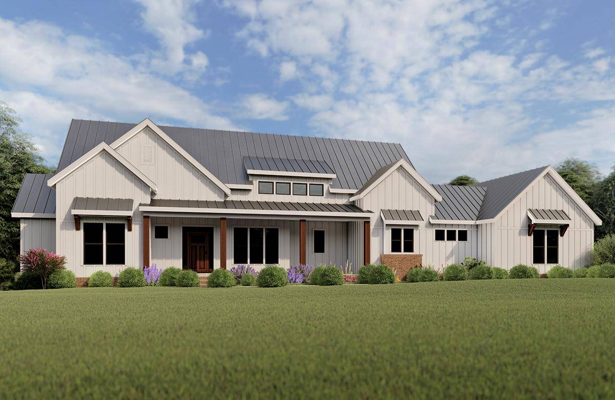 Modern Farmhouse Plan 009-00276