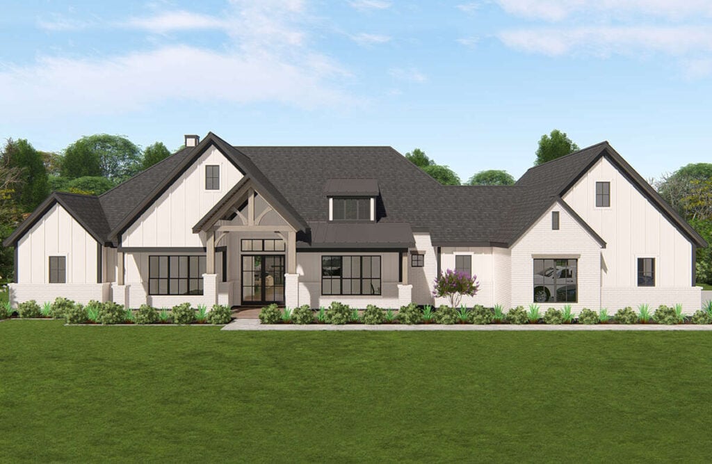 Modern Farmhouse Plan 3571-00024