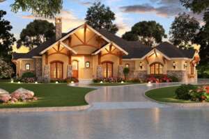Craftsman House Plan 5445-00067