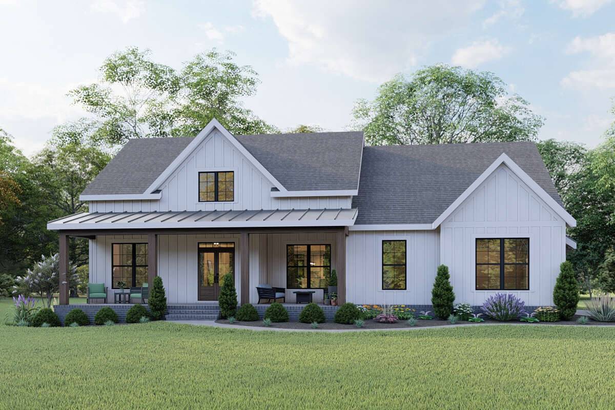 Modern Farmhouse Plan 009-00294