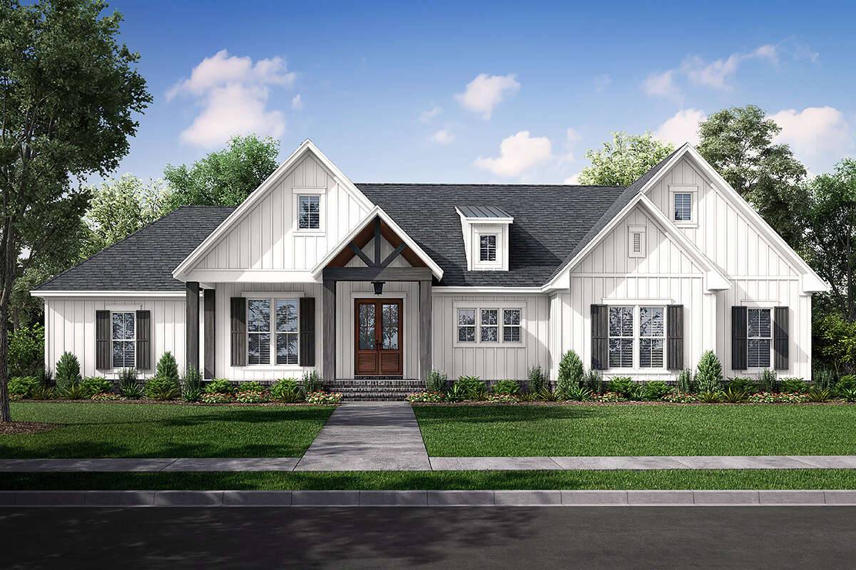 Modern Farmhouse Plan 041-00234