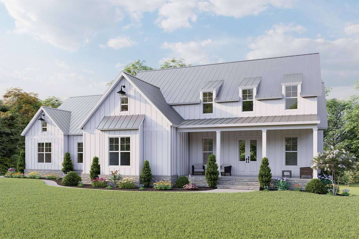 Modern Farmhouse Plan 699-00284