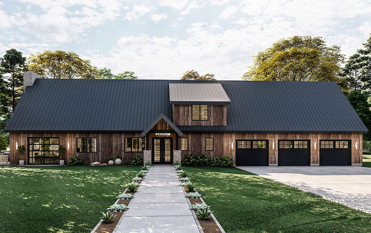 Barn House Plan