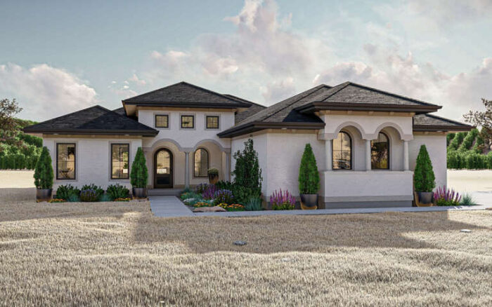 MEDITERRANEAN HOUSE PLAN 963-00769