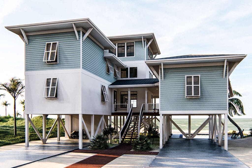 Modern Beach House Ideas | Small to Luxury Designs | America's Best House Plans Blog Explore modern beach house ideas, from small and cozy designs to luxurious and spacious layouts, on America's Best House Plans Blog. Discover nautical-inspired house plans that incorporate elements like beachy colors, natural materials, and expansive windows to bring the relaxing coastal vibe into your home.