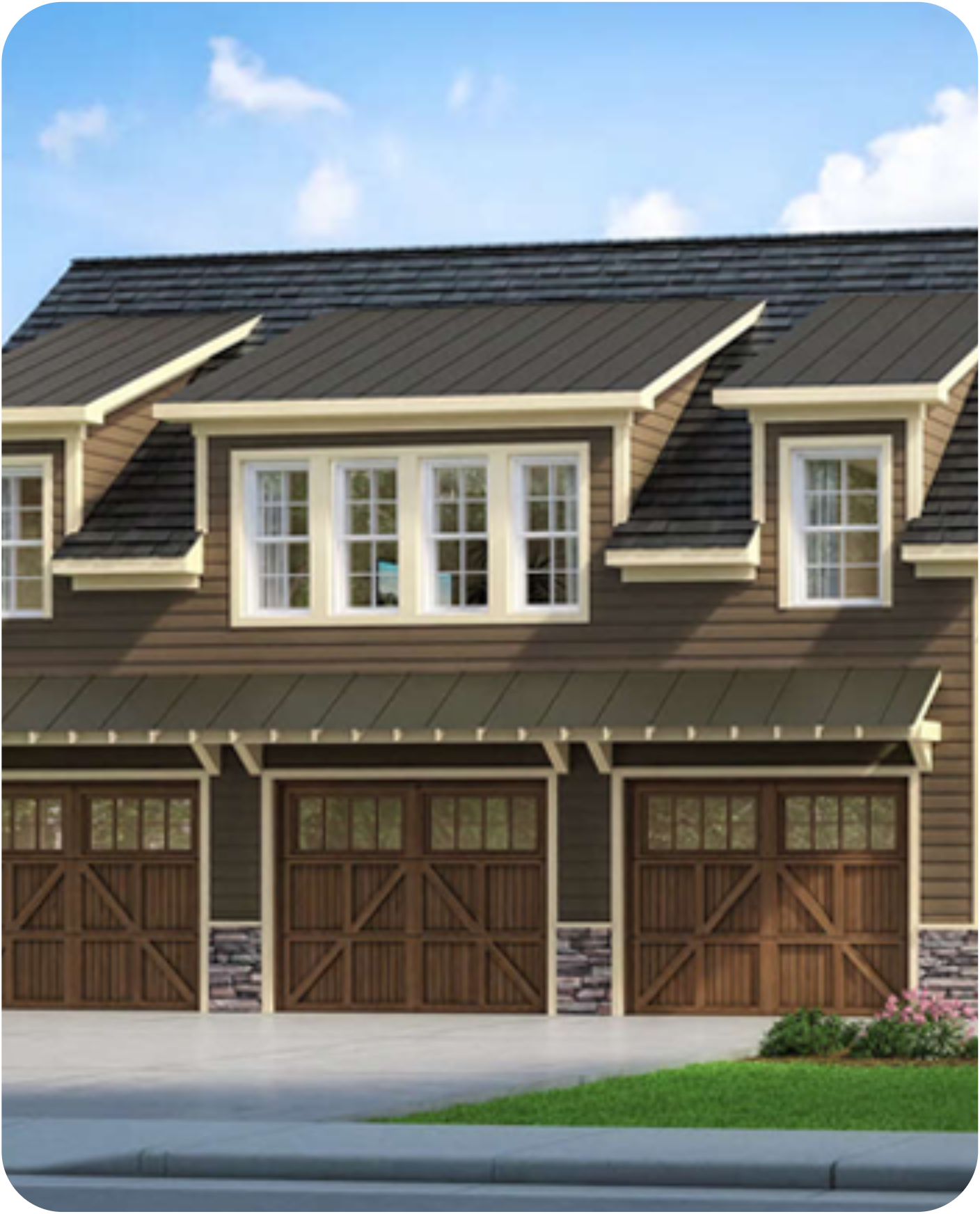 Garage Apartment with Stable Doors