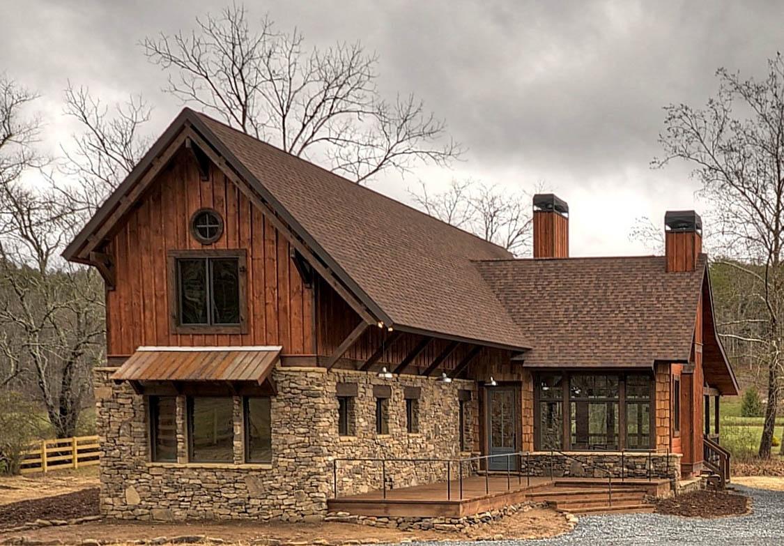 Mountain Rustic Plan: 1,757 Square Feet, 3 Bedrooms, 2 Bathrooms - 8504