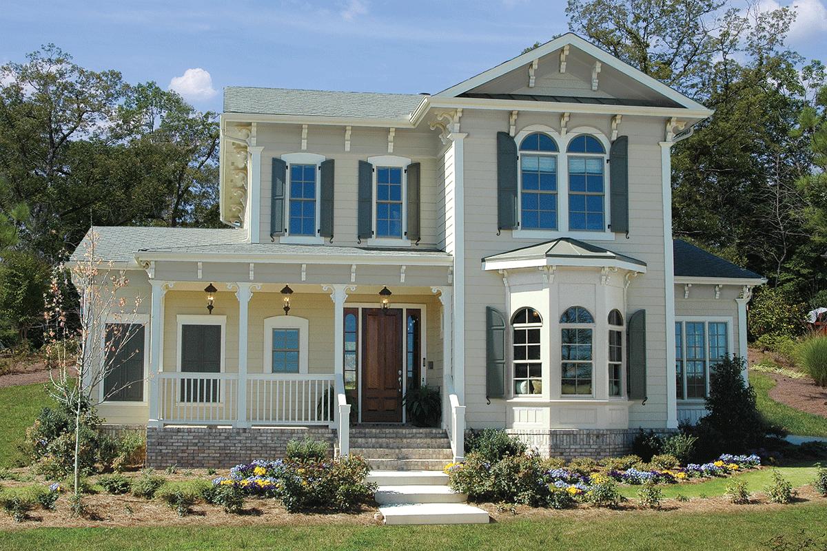  Victorian  Style House  Plans  Queen Anne Home  Floor Plan  