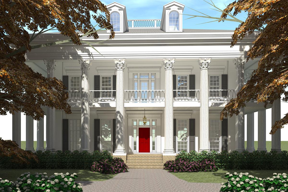 Elegant 10 Greek Revival House Plans