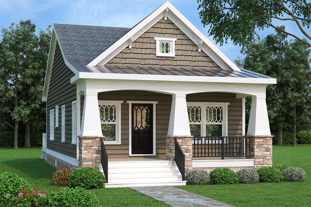  Bungalow  Plan  966 Square Feet 2 Bedrooms 1 Bathroom 