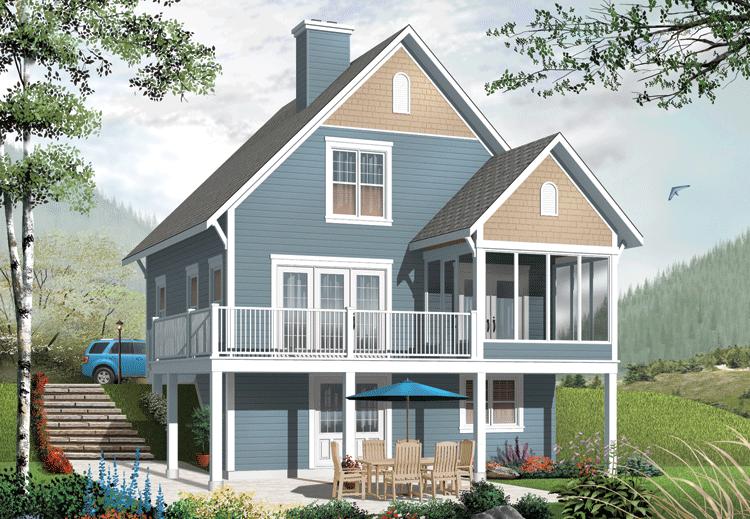 Lake Front Plan 1 356 Square Feet 3 Bedrooms 2 