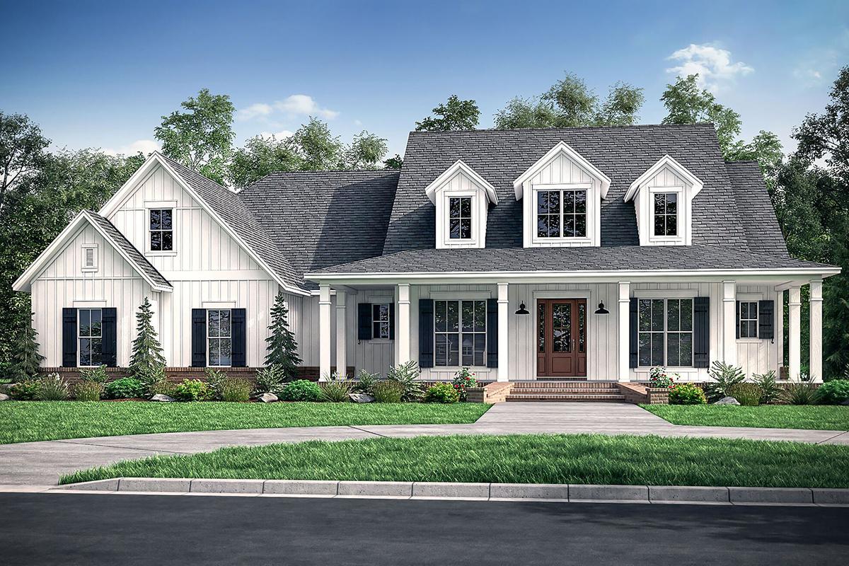  Modern  Farmhouse  Plan  2 926 Square Feet 4 5 Bedrooms 3 