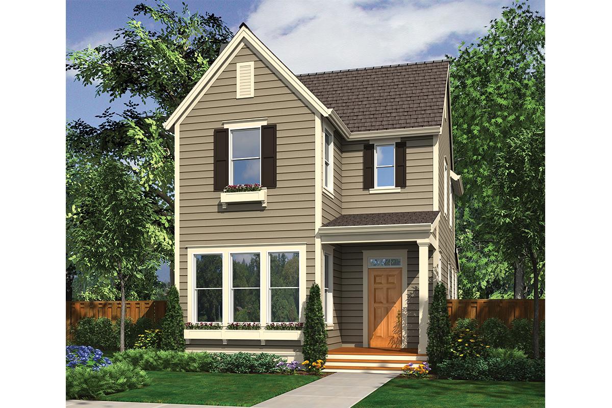 Coastal Plan: 1,731 Square Feet, 3 Bedrooms, 2.5 Bathrooms - 053-00081