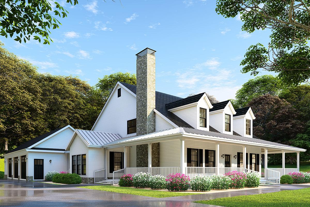  Farmhouse  Plan  2 173 Square Feet 4  Bedrooms  3 Bathrooms 