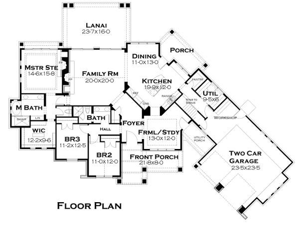 Craftsman Plan 2 466 Square Feet 3 Bedrooms 2 Bathrooms Craftsman Plan 2 466 Square Feet 3 Bedrooms 2 Bathrooms