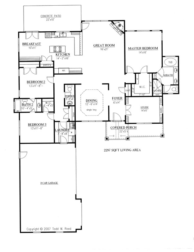 Reverse L Shaped House Plans