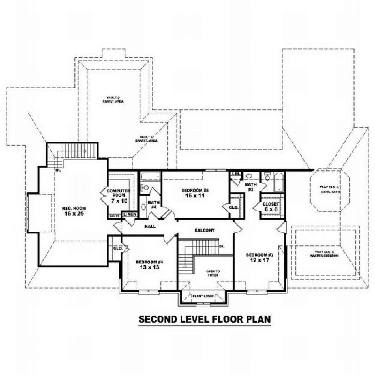 Floorplan 2 for House Plan #053-02130