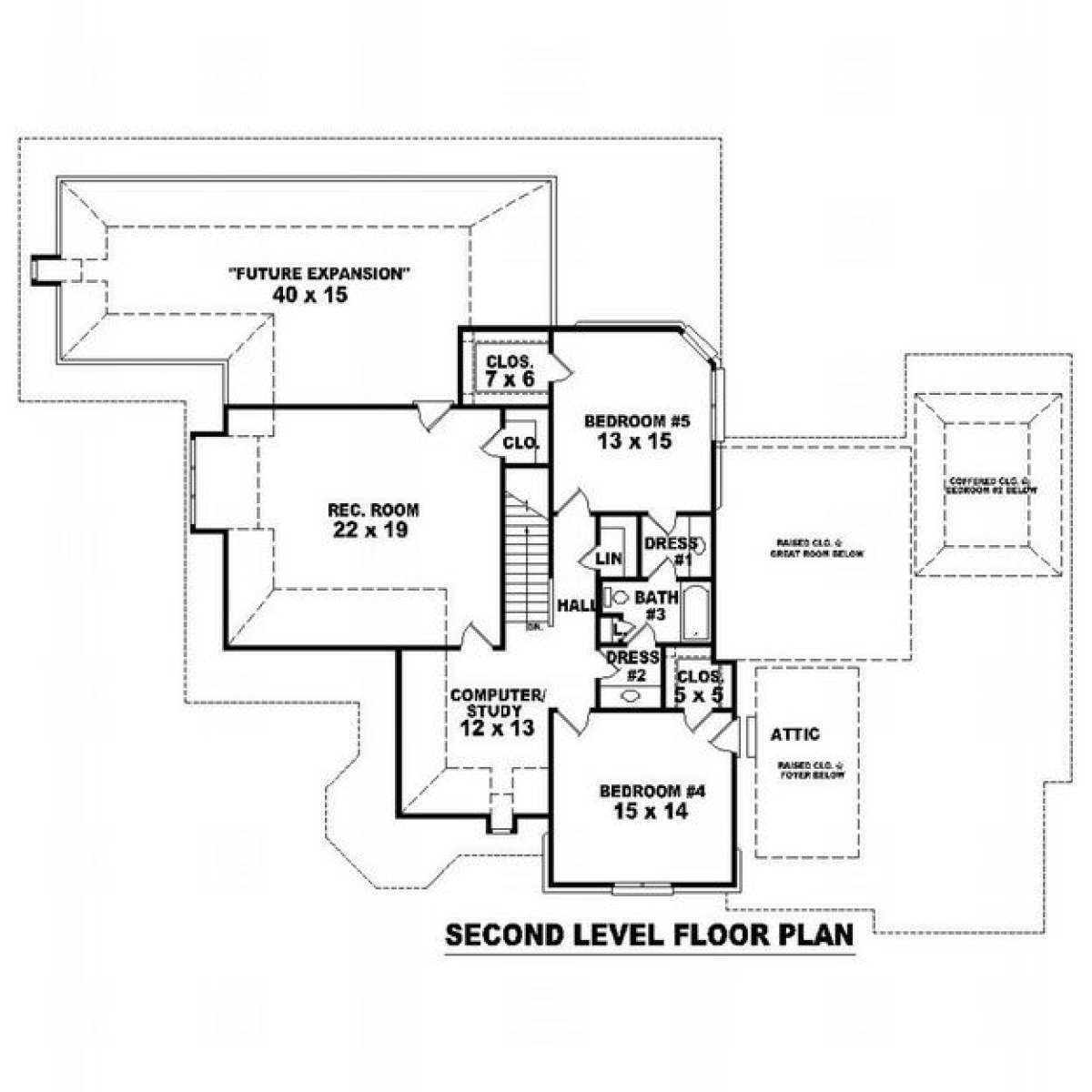 Floorplan 2 for House Plan #053-02132