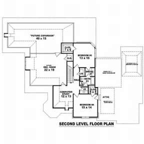Floorplan 2 for House Plan #053-02134