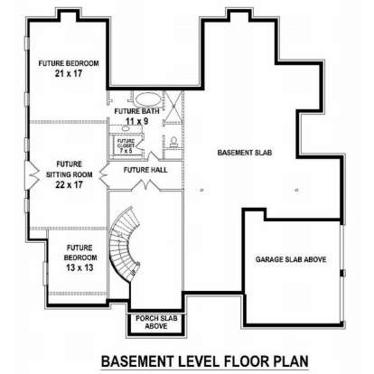 Floorplan 1 for House Plan #053-02149