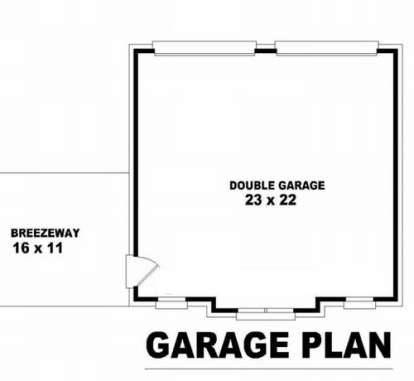 Floorplan 4 for House Plan #053-02149